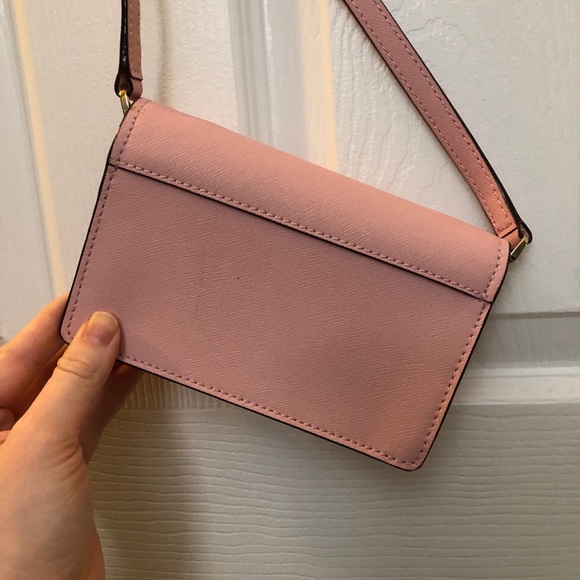 Kate Spade baby pink crossbody purse - Picture 7 of 9
